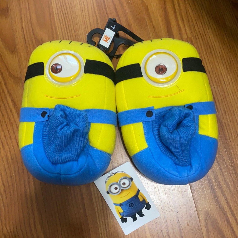 Toddler despicable me slippers